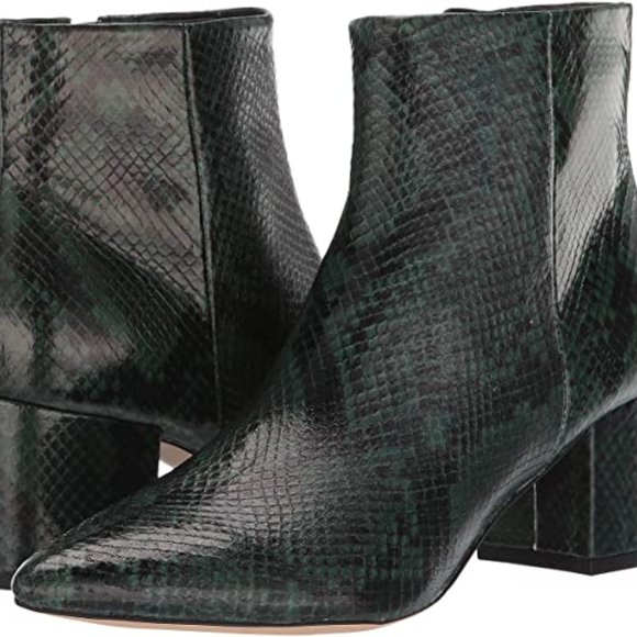 [Marc Fisher] Jelly Block Heel Booties - Picture 5 of 5